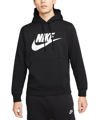 Nike Men's Sportswear Club Fleece Graphic Pullover Hoodie