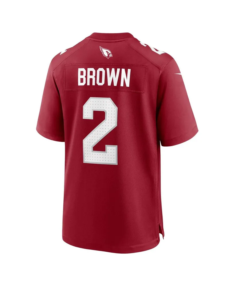 Men's Nike Marquise Brown Cardinal Arizona Cardinals Home Game Jersey