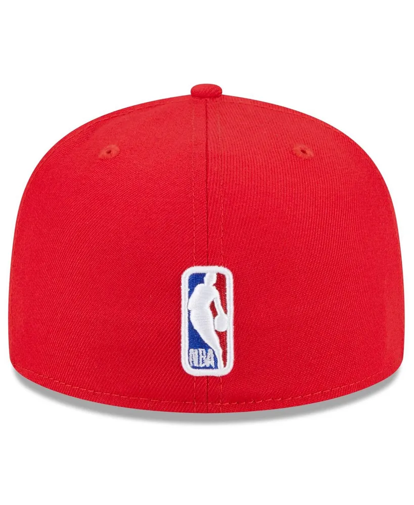 Men's New Era Red Atlanta Hawks 2023 Nba Draft 59FIFTY Fitted Hat