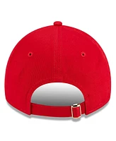 Men's New Era Red Oakland Athletics 2023 Fourth of July 9TWENTY Adjustable Hat