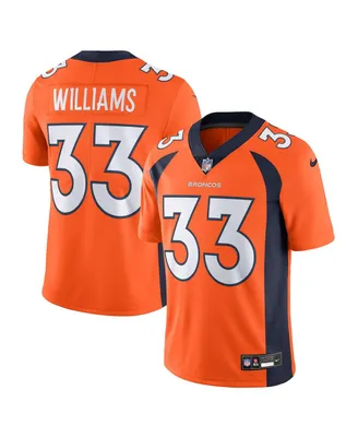 Men's Nike Javonte Williams Orange Denver Broncos Vapor Untouchable Limited Jersey