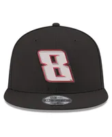 Men's New Era Black Kyle Busch 9FIFTY Number Snapback Adjustable Hat