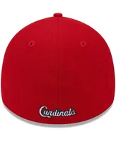 Men's New Era Red St. Louis Cardinals 2023 Mlb World Tour: London Series Flag 39THIRTY Flex Hat