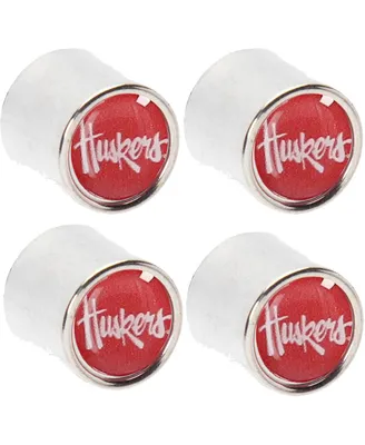 Nebraska Huskers College Cappers Tire Valve Stem Covers