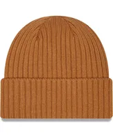 Men's New Era Brown Seattle Seahawks Core Classic Cuffed Knit Hat