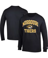 Men's Champion Black Missouri Tigers High Motor Long Sleeve T-shirt
