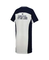 Women's G-iii 4Her by Carl Banks White Penn State Nittany Lions Home Run T-shirt Dress