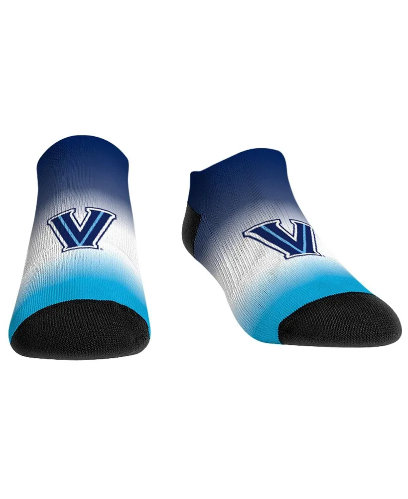 Men's and Women's Rock 'Em Socks Villanova Wildcats Dip-Dye Ankle Socks