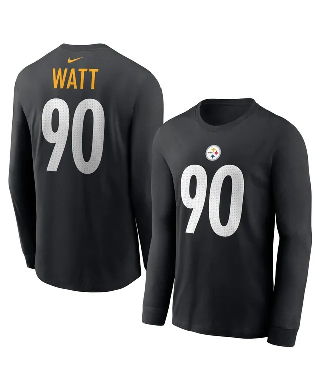 Nike Men's T.J. Watt Pittsburgh Steelers Limited Color Rush Jersey - Macy's