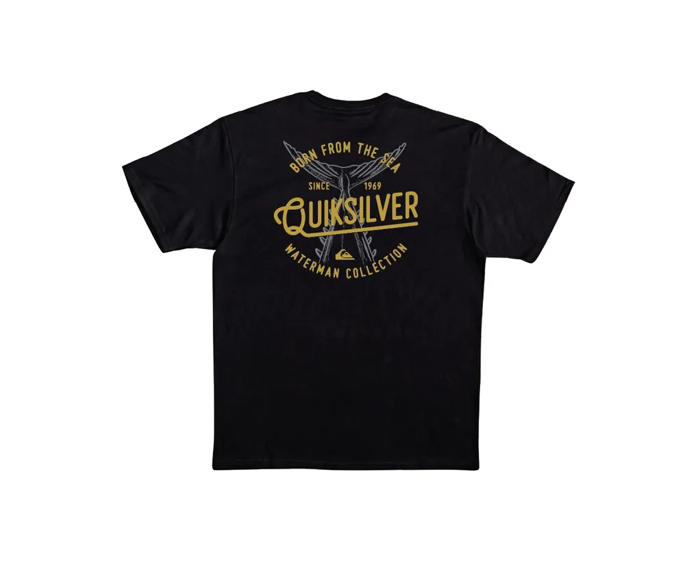 Quiksilver Waterman Men's Tails Up Short Sleeves T-shirt | Hawthorn Mall
