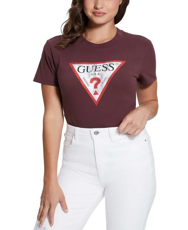 Guess Women's Camille V-Neck Long-Sleeve Top