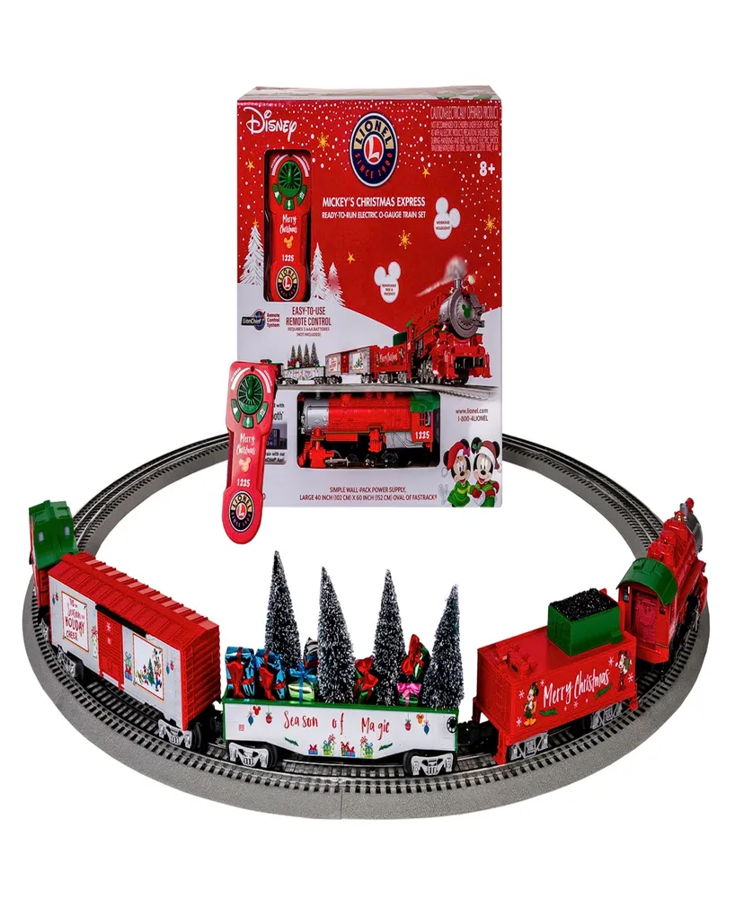 Lionel Disney Christmas Lionchief Bluetooth Train Set with Remote