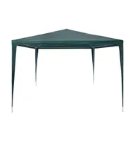 vidaXL Party Tent Pe Green 9.8'x13.1'