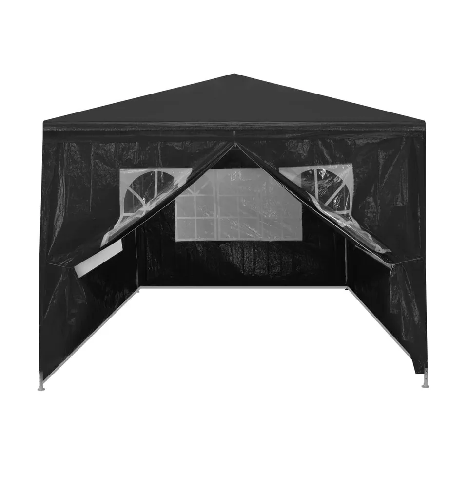 vidaXL Party Tent 9'10"x13'1" Anthracite