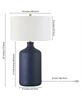 Sloane 29" Tall Ceramic Table Lamp with Fabric Shade