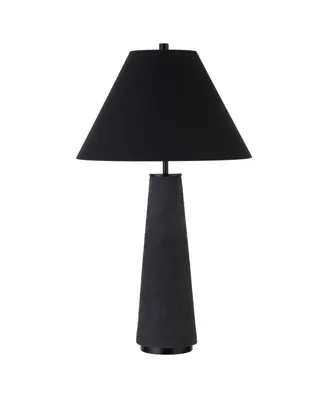 Hudson & Canal Ingalls 28" Tall Monochrome Table Lamp with Linen Shade