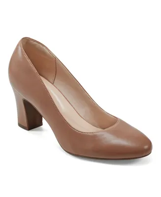 Easy Spirit Women's Eflex Priscila Slip-On Almond Toe Dress Pumps