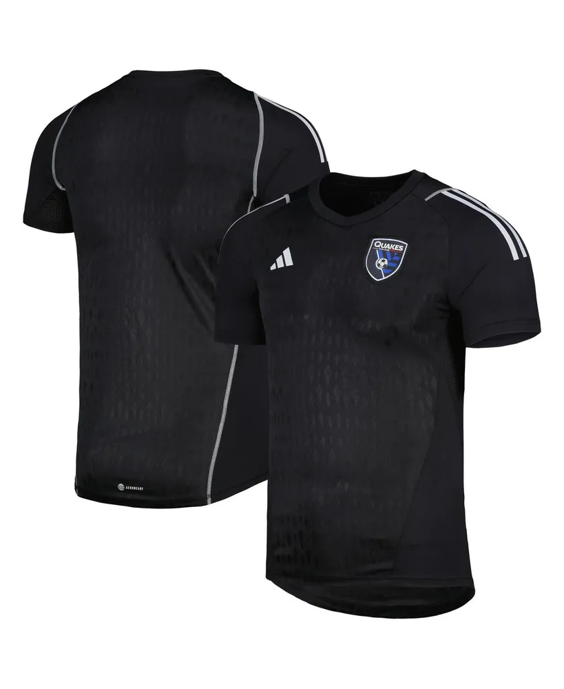 Men's adidas Black San Jose Earthquakes 2023 Replica Goalkeeper Jersey