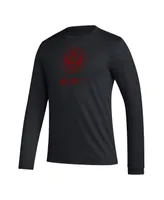 Men's adidas Atlanta United Fc Icon Aeroready Long Sleeve T-shirt