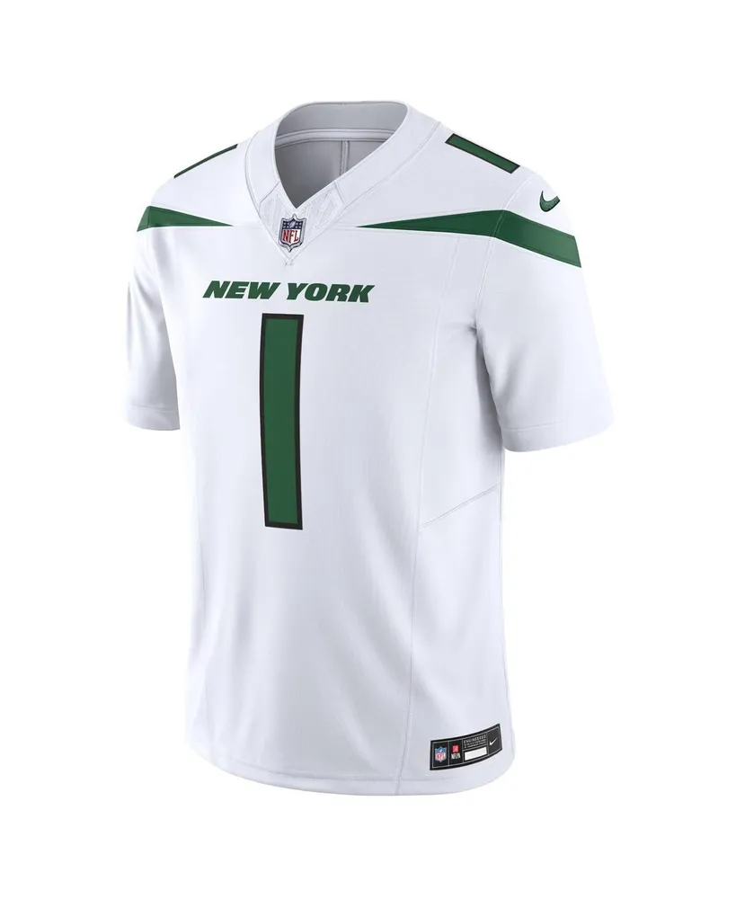 Men's Nike Ahmad Sauce Gardner White New York Jets Vapor F.u.s.e. Limited Jersey