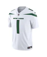 Men's Nike Ahmad Sauce Gardner White New York Jets Vapor F.u.s.e. Limited Jersey