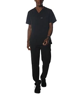 Members Only Men's Hampton Open Bottom Scrub Pants Men