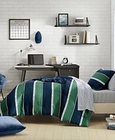 Closeout! Nautica Bellecastle Reversible 3 Piece Comforter Set, Full/Queen