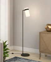 Hudson & Canal Marsden 60" Linen Shade Tall Floor Lamp