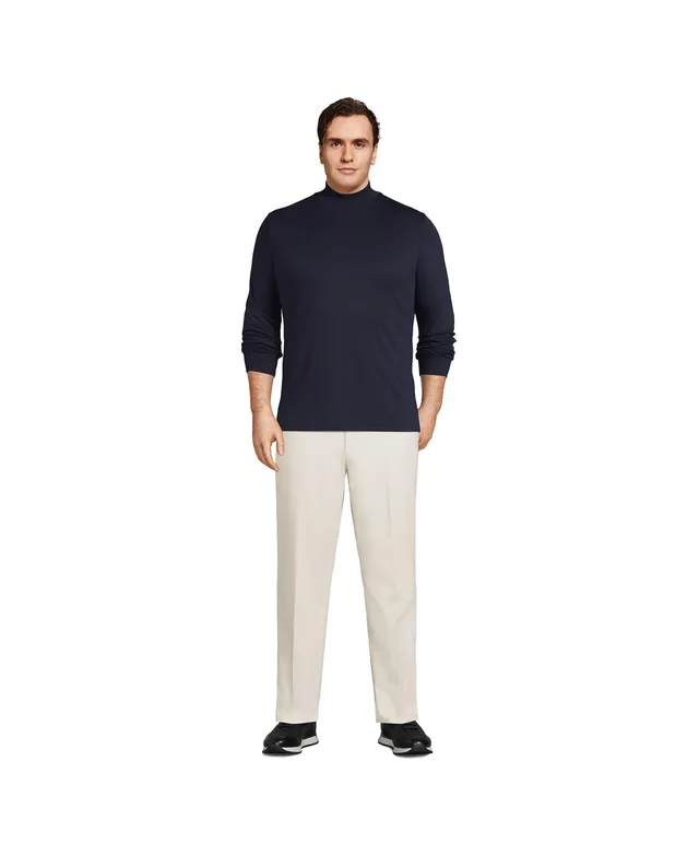 Men's Super Soft Supima Mock Turtleneck