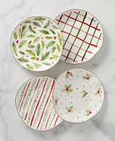 Lenox Bayberry Porcelain Mix-and-Match Dessert Plates, Set Of 4