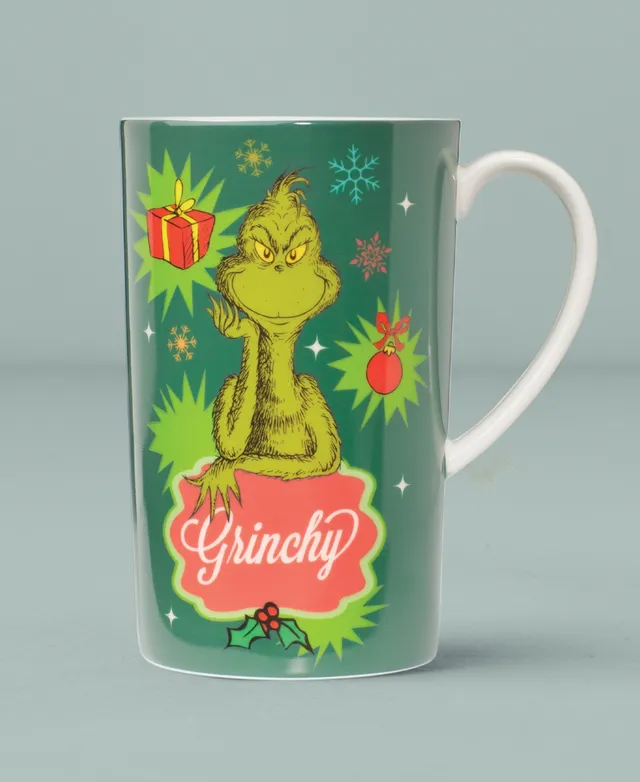 Hot Topic Dr. Seuss How The Grinch Stole Christmas Naughty & Nice Mug