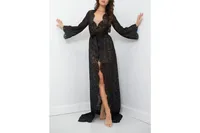 Women's Lace Long Robe