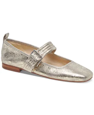 Dolce Vita Women's Arora Buckled Mary Jane Flats