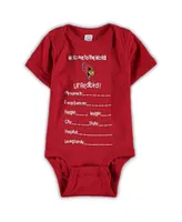 Newborn and Infant Boys and Girls Red Illinois State Redbirds Welcome to the World Bodysuit