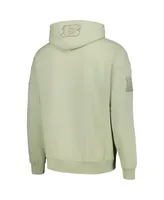 Men's Pro Standard Light Green Cincinnati Bengals Neutral Drop Shoulder Pullover Hoodie