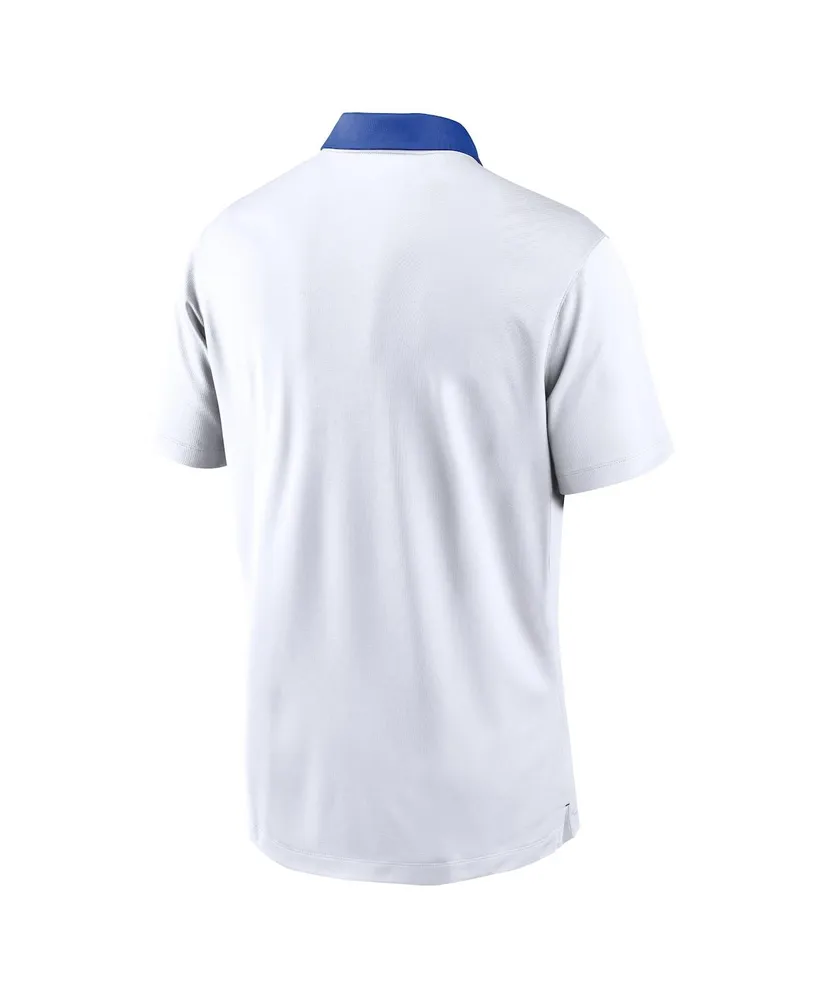 Men's Nike White Buffalo Bills Vapor Performance Polo Shirt