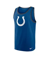 Men's Nike Royal Indianapolis Colts Tri-Blend Tank Top