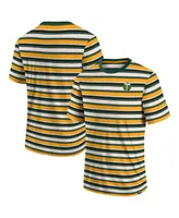 Men's Fanatics Gold Portland Timbers Shot Clock Stripe T-shirt