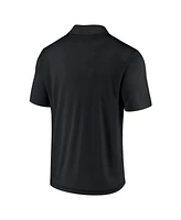 Men's Fanatics Black, Gray Chicago White Sox Dueling Logos Polo Shirt Combo Set