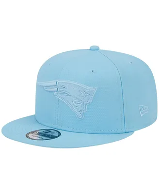 Men's New Era Light Blue New England Patriots Color Pack Brights 9FIFTY Snapback Hat