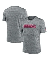 Men's Nike Gray Washington Commanders Velocity Performance T-shirt