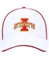 Men's Colosseum White Iowa State Cyclones Take Your Time Snapback Hat