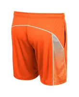 Men's Colosseum Orange Miami Hurricanes Laws of Physics Shorts