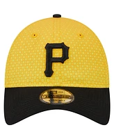 Men's New Era Gold, Black Pittsburgh Pirates 2023 City Connect 9TWENTY Adjustable Hat