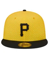 Big Boys and Girls New Era Gold, Black Pittsburgh Pirates 2023 City Connect 9FIFTY Snapback Adjustable Hat