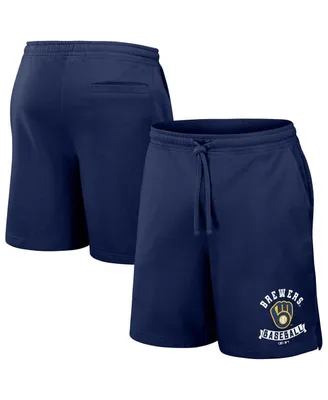 Men's Darius Rucker Collection by Fanatics Navy Milwaukee Brewers Team Color Shorts