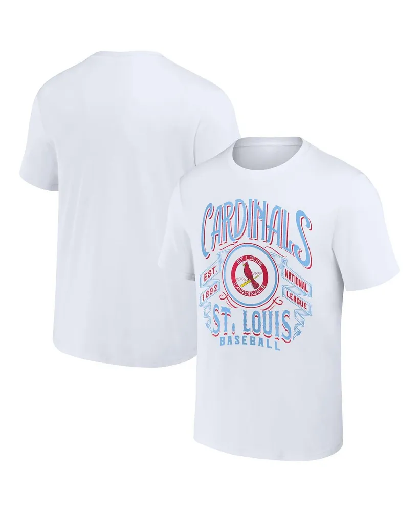 Men's Darius Rucker Collection by Fanatics White St. Louis Cardinals Distressed Rock T-shirt