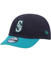 Infant Boys and Girls New Era Navy Seattle Mariners Team Color My First 9TWENTY Flex Hat