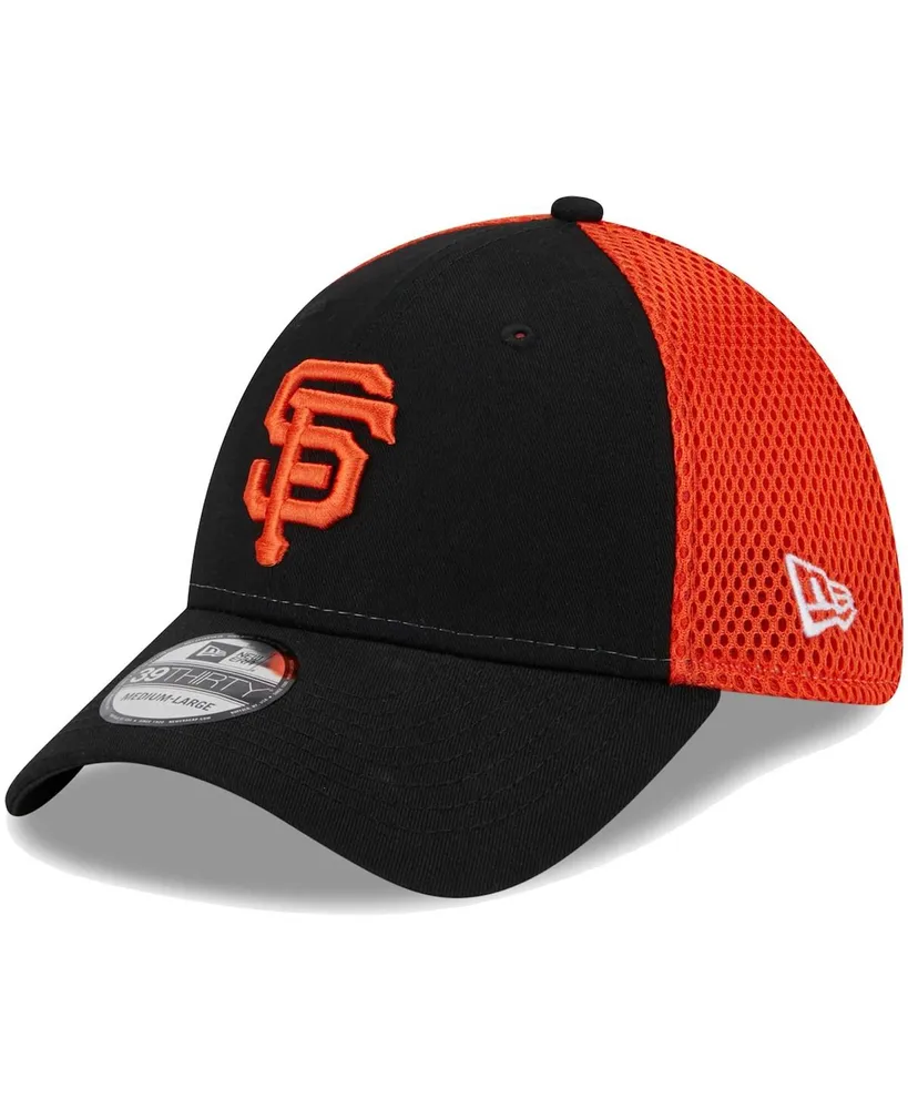 Men's New Era Black San Francisco Giants Team Neo 39THIRTY Flex Hat