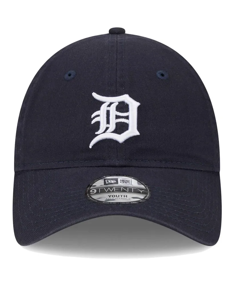 Little Boys and Girls New Era Navy Detroit Tigers Team 9TWENTY Adjustable Hat